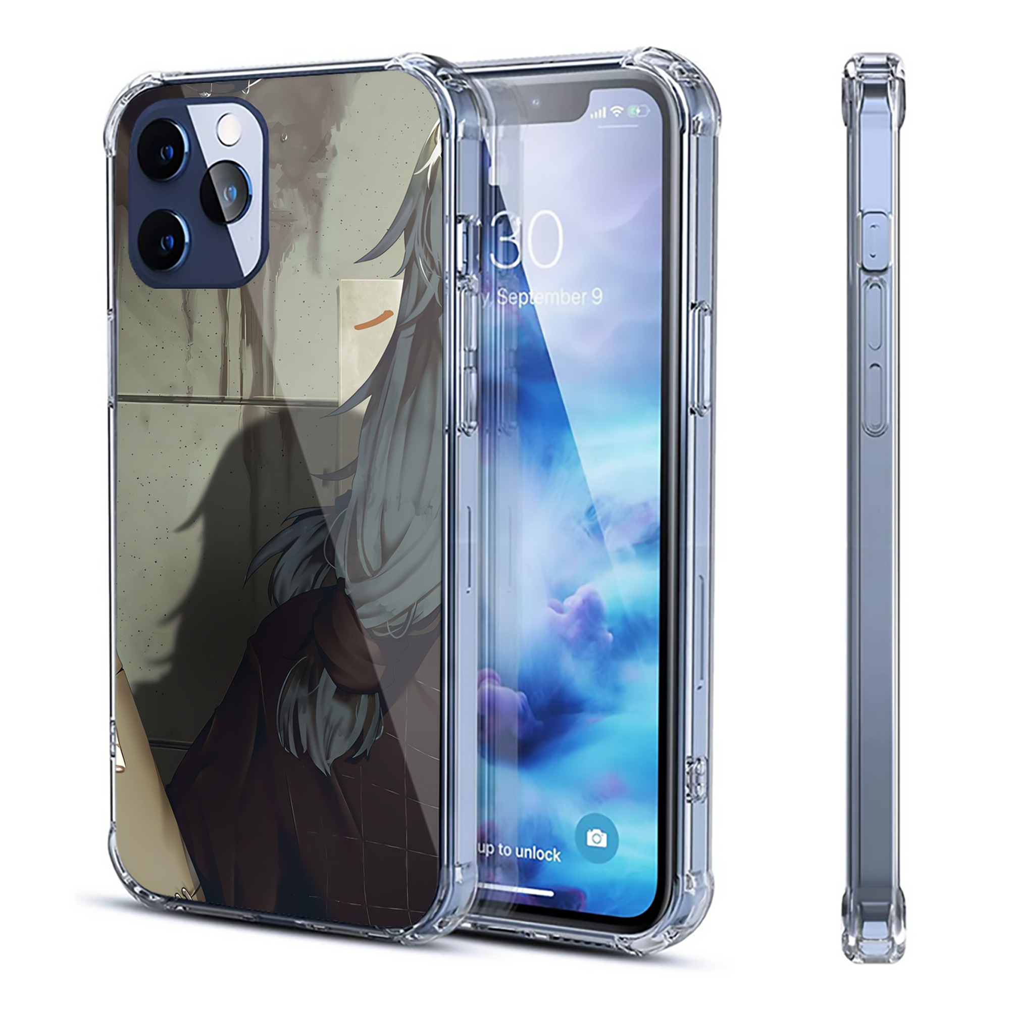 （画像用） SPY×FAMILY间谍家家酒 【iPhone 12シリーズ対応】透明スマホケース（クリアソフトケース）